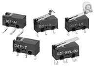 D2F Ultra Subminiature Basic Switch