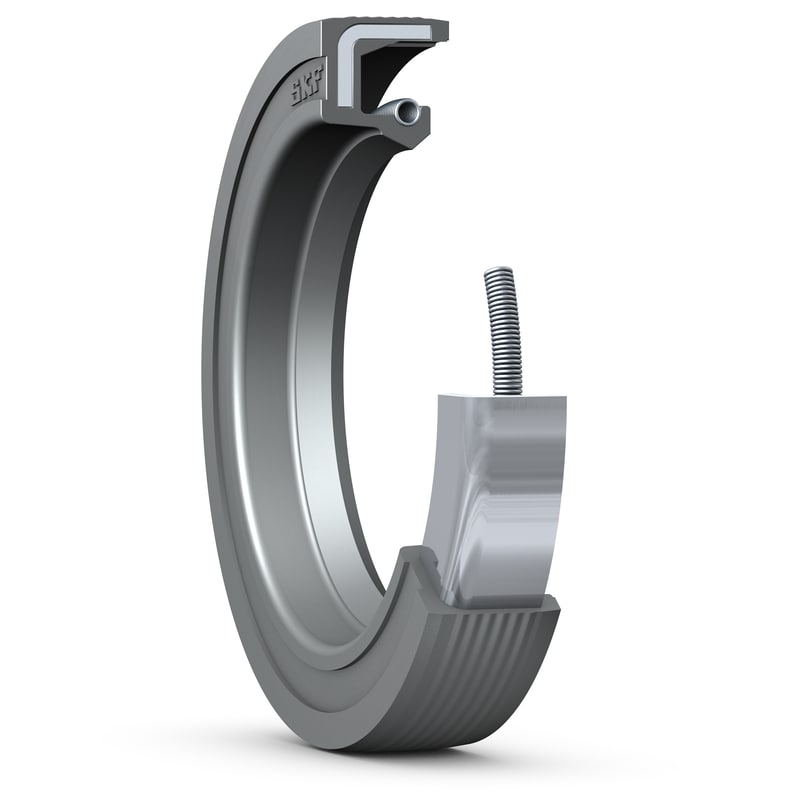 28X72X10 HMS5 RGRadial shaft seal with rubber outside diameter and single sealing lip, for oil or grease