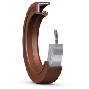 100X180X12 HMS5 VRadial shaft seal with rubber outside diameter and single sealing lip, for oil or grease