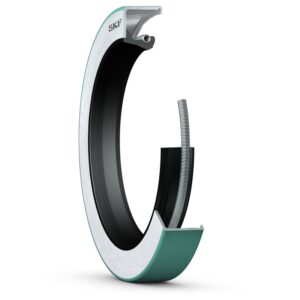 16084Radial shaft seal with metal case and SKF Wave lip, for oil or grease