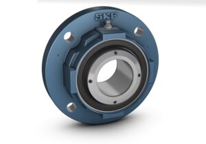 F4BR 200-SRB-CLHRound flanged roller bearing unit, four-bolt, ConCentra locking