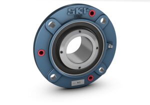 F4BRP 115-SRB-CLERound piloted flanged roller bearing unit, four-bolt, ConCentra locking