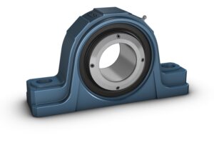 P2BE 107-SRB-CLHPillow block roller bearing unit, two-bolt, eccentric SKF ConCentra locking