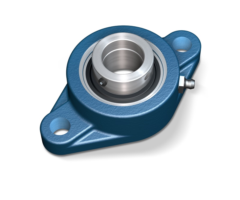 F2B 115-WFFlanged ball bearing unit with composite or cast metal housing