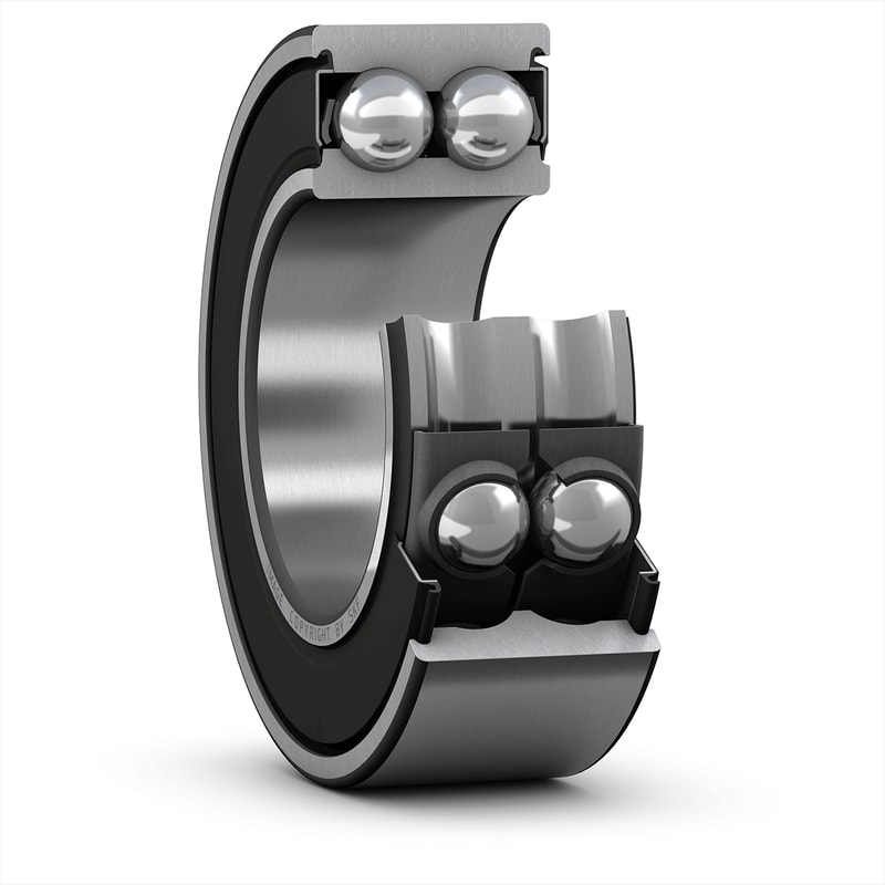 3204 A-2RS1Double row angular contact ball bearing with seals or shields