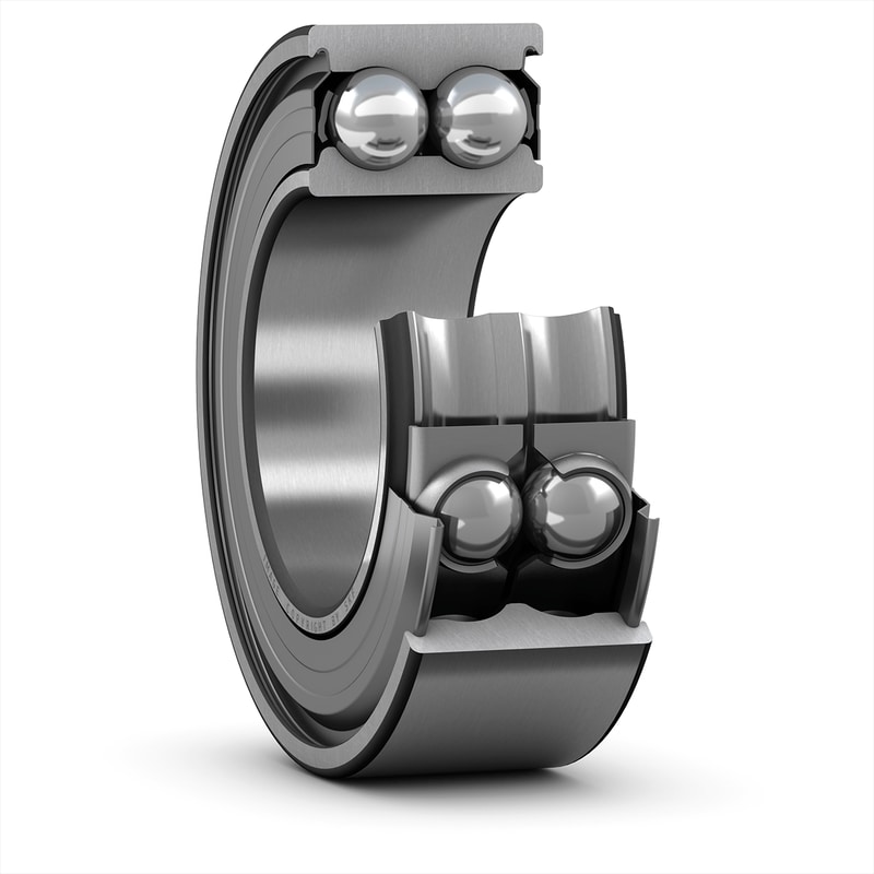 3212 A-2Z/C3Double row angular contact ball bearing with seals or shields