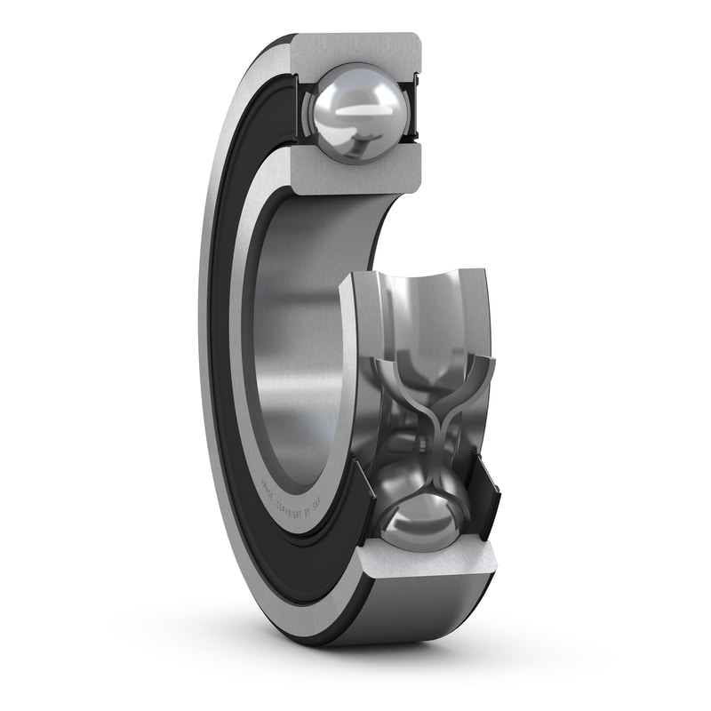 W 619/7-2RS1Stainless steel deep groove ball bearing with integral sealing