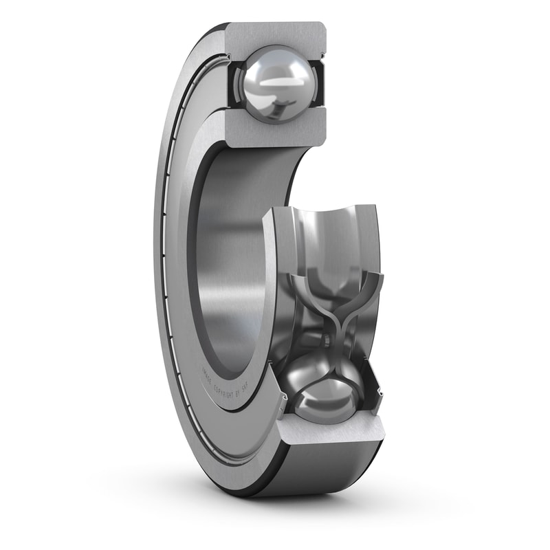 W 6302-2ZStainless steel deep groove ball bearing with integral sealing