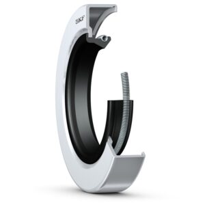13419Radial shaft seal with metal case and conventional straight sealing lip, for oil or grease