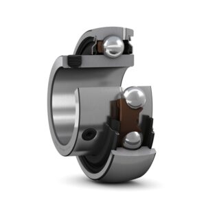 YAT 210Insert bearing with set screws locking and narrow inner ring