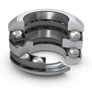 54308Double direction thrust ball bearing with sphered housing washers