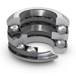 54410Double direction thrust ball bearing with sphered housing washers