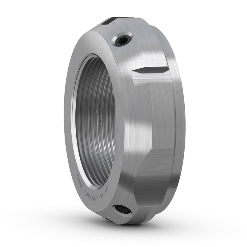 KMT 7Precision lock nut with locking pins