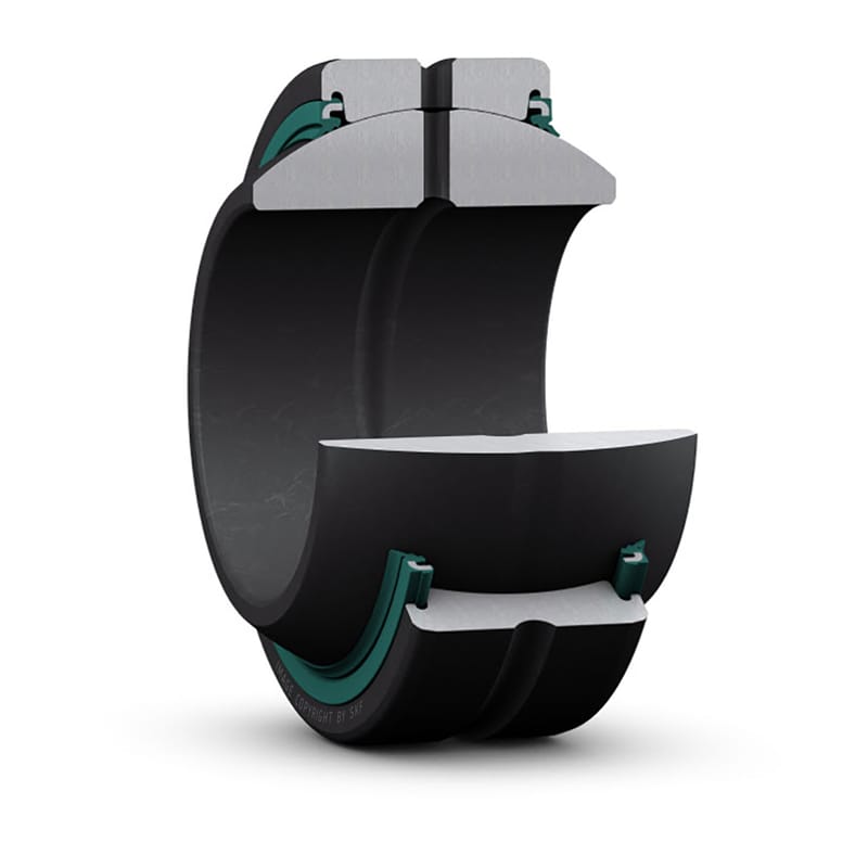 GEZH 508 ES-2RSRadial spherical plain bearing