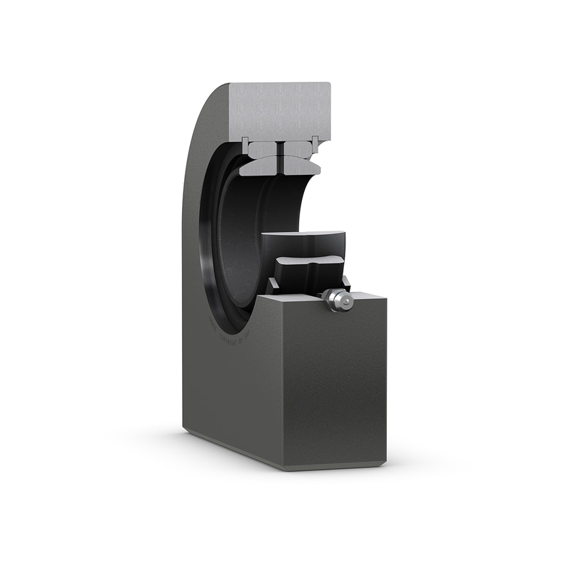 SCF 30 ESRod end, requires maintenance, rectangular section welding shank