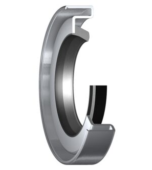 11164Radial shaft seal with metal case and single sealing lip, for grease