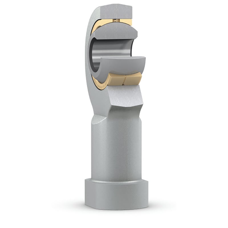 SIKAC 10 MRod end, requires maintenance, female thread