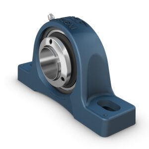 P2B 100-LFPillow block bearing unit with composite or cast metal housing