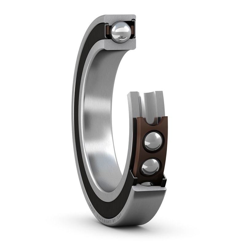 S7007 CDGB/P4ASuper-precision, high-capacity, universally matchable single row angular contact ball bearing with seals