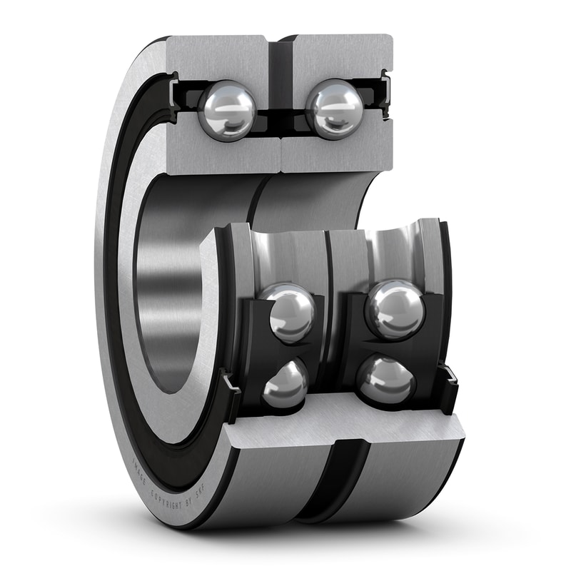 BEAS 025057 C-2RSHDouble direction angular contact thrust ball bearing for screw drives, super-precision