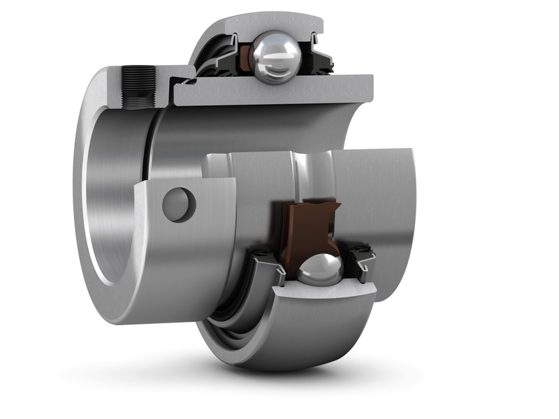 YEL 210-2DW/AGInsert bearing with an eccentric locking collar and extended inner ring