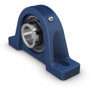UCP 307Pillow block ball bearing unit with extended inner ring and set screw locking, cast iron, Japanese standards