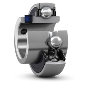 UC 311Insert bearing with set screw locking and extended inner ring