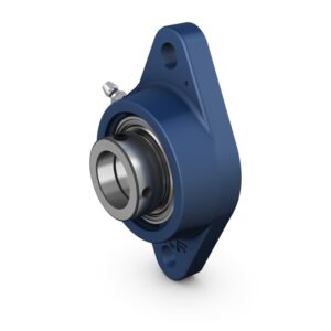 FYTB 20 WFOval flanged ball bearing unit with eccentric locking, cast iron housing, ISO