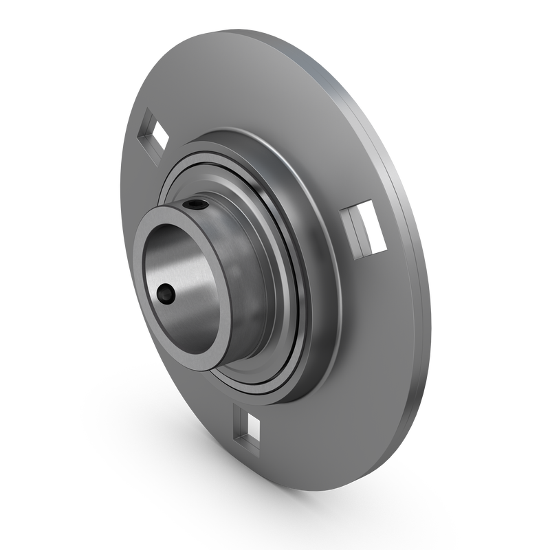 PF 5/8 TFRound flanged ball bearing unit with pressed steel housing