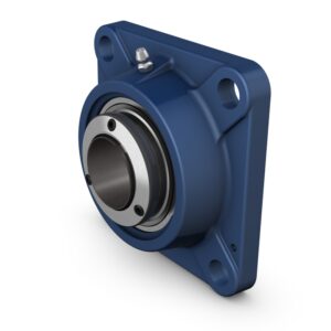 FY 40 LFSquare flanged ball bearing unit with SKF ConCentra locking, cast iron housing, ISO