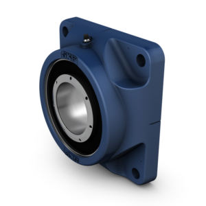 FYNT 75 FSquare flanged roller bearing unit with SKF ConCentra locking, metric series