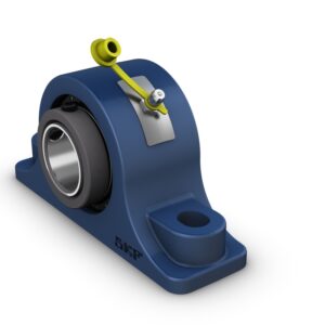 P2BE 75M-TRB-STHPillow block roller bearing unit, two-bolt, type E dimensions, tapered roller bearing insert with set screw locking