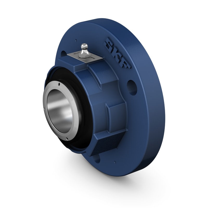 F3BR 108-SRB-CLEFlanged roller bearing unit with cast housing
