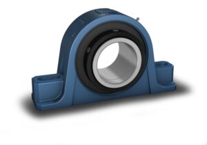 P2B 108-SRB-SREPillow block roller bearing unit, two-bolt, set screw locking