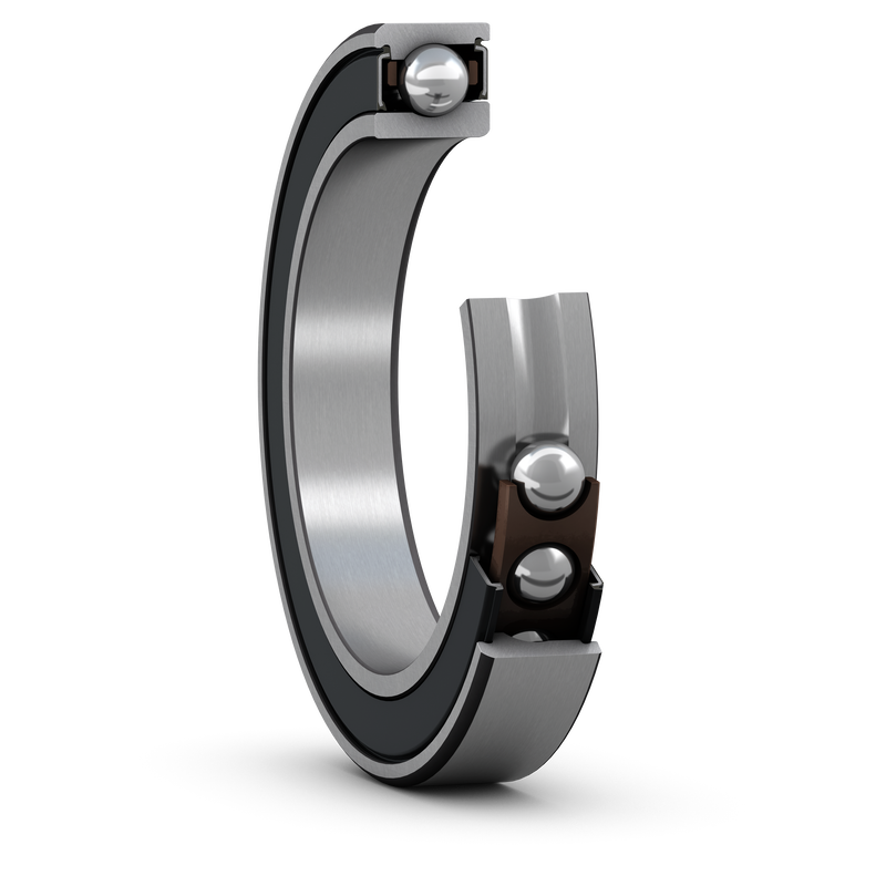S71914 CEGA/P4ASuper-precision, high speed, E design, universally matchable single row angular contact ball bearing with seals