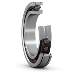 7009 ACEGA/HCP4AL1Super-precision, high-speed E design, universally matchable single row angular contact ball bearing suitable for direct oil-air lubrication