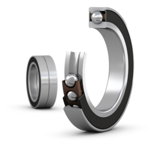 S7215 ACD/P4ADBAMatched set of two super-precision, high-capacity, D design, single row angular contact ball bearings with seals
