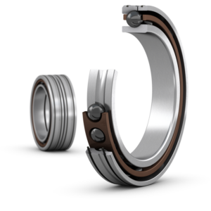YAR 207-2FInsert bearing with set screw locking and extended inner ring