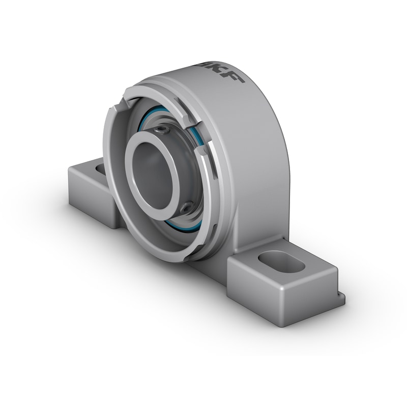 P2BSS 104S-TPSSPillow block ball bearing unit with extended inner ring and set screw locking, stainless steel
