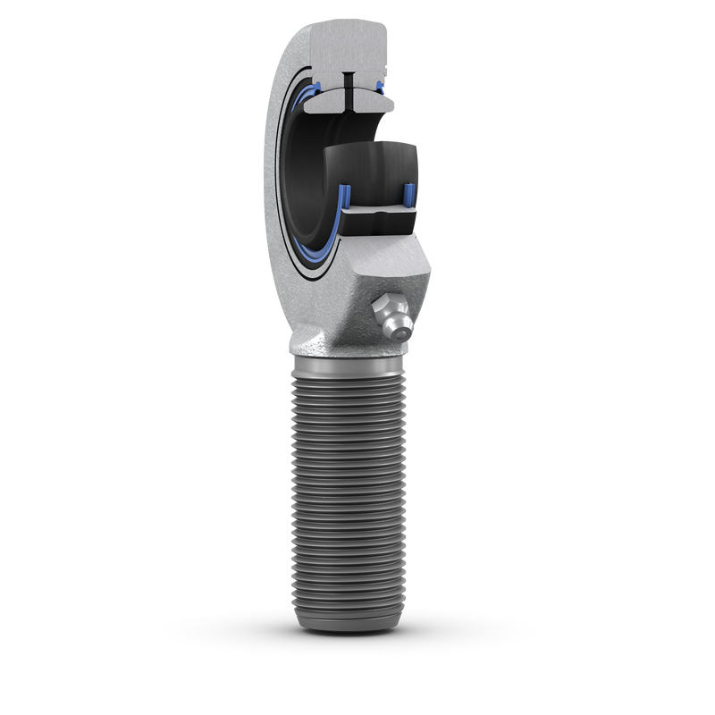 SA 60 ES-2RSRod end, requires maintenance, sealed, male thread