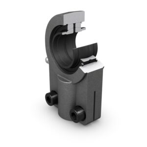 SIQG 32 ESRod end, requires maintenance, female thread with clamping screws