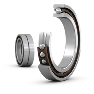 7010 ACE/P4ADBBMatched set of two super-precision, high-speed E design, single row angular contact ball bearings
