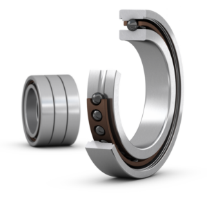 7014 ACB/HCP4ATGAMatched set of three super-precision, high-speed B design, single row angular contact ball bearings