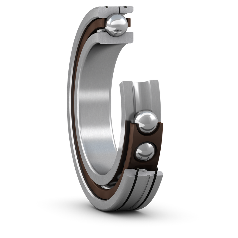 7020 ACDGA/P4ALSuper-precision, high-capacity, universally matchable single row angular contact ball bearing suitable for direct oil-air lubrication