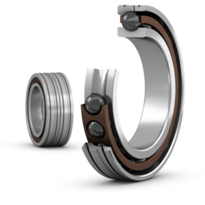 7013 ACD/HCP4ALDTMatched set of two super-precision, high-capacity, D design, single row angular contact ball bearings