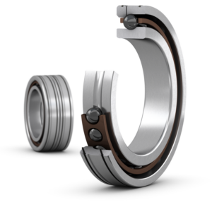 7007 CE/HCP4AL1DBAMatched set of two super-precision, high-speed E design, single row angular contact ball bearings