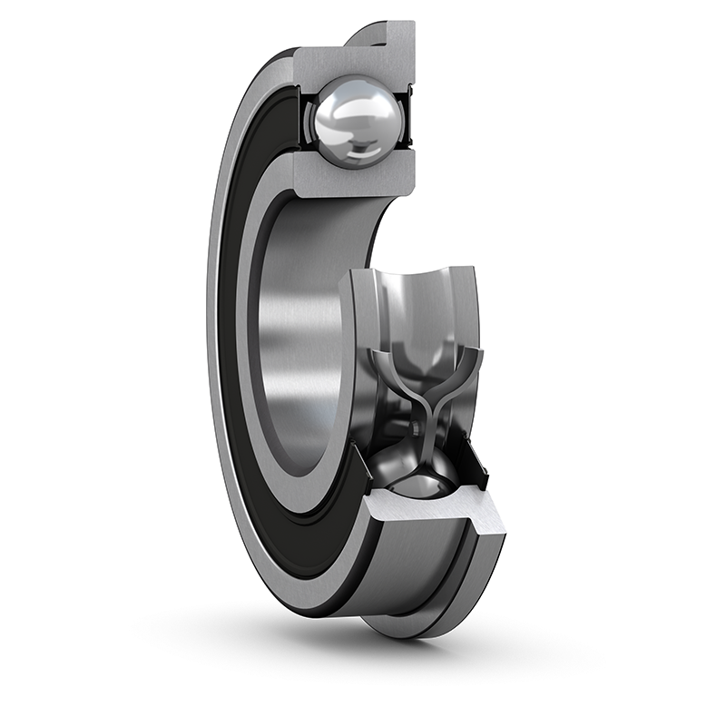 W 61901 R-2RS1Stainless steel deep groove ball bearing with flanged outer ring and integral sealing