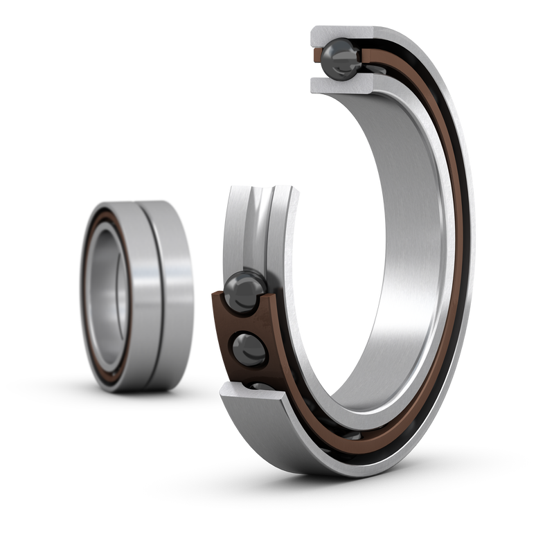 7303 BECBPSingle row angular contact ball bearing