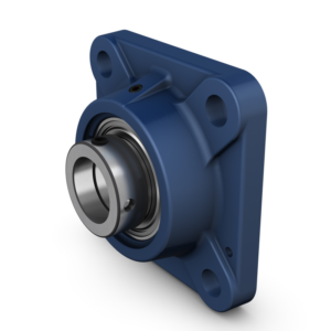 FY 30 WDWSquare flanged ball bearing unit with eccentric locking, cast iron housing, ISO