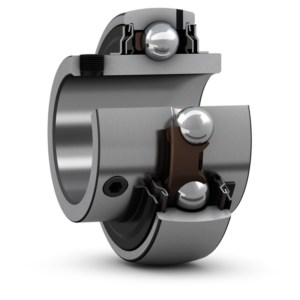 YAR 207-2RFInsert bearing with set screw locking and extended inner ring